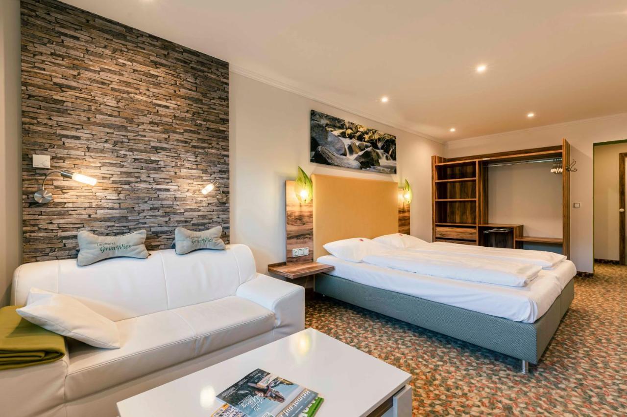 Landhotel Gruenwies -Bonsai-Wellness Garni (Adults Only) Lohberg Eksteriør bilde